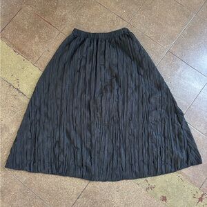 Elegant Black Maxi Skirt